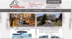 Desktop Screenshot of bearcreekrvs.com