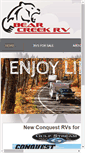 Mobile Screenshot of bearcreekrvs.com
